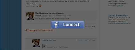 Conecteaza-te cu contul de Facebook