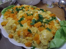 Salata de cartofi cu dovleac