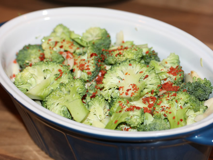 Broccoli in vas