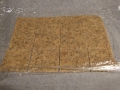 Rasturnam biscuitii pe tava, folosind folia
