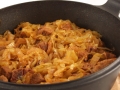 Carne de porc cu varza murata (Pomana porcului)