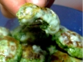 Clatite olandeze cu spanac si gorgonzola