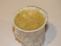 Pasta cu folie presata deasupra pentru a preveni oxidarea