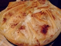 Placinta cu gris si lapte (Galatopita)