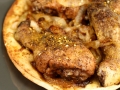 Pui cu ceapa caramelizata