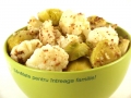 Salata de conopida si varza Brussels
