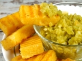Salata de gogonele cu mamaliguta