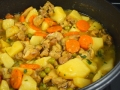 Tocanita de pui cu legume