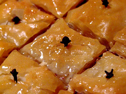 Baclava Caju