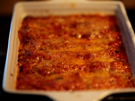 Cannelloni cu branza si spanac