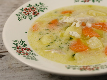 Ciorba de peste a la grec