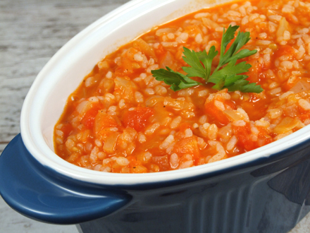 Ghiveci de legume cu orez