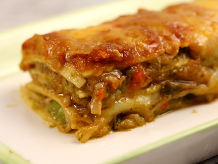 Lasagna vegetariana