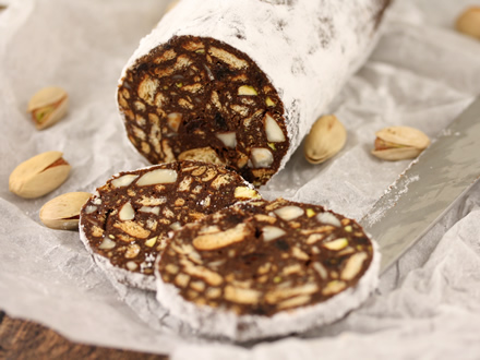 Salam de biscuiti cu ciocolata