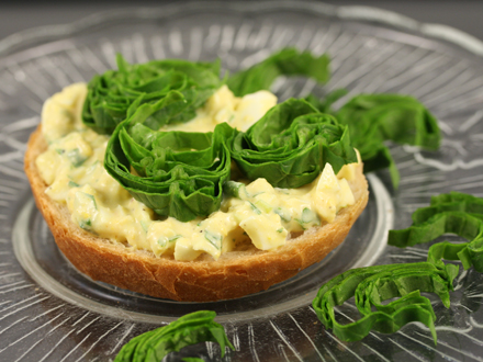 Sandwich cu salata de oua