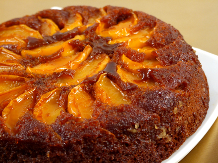 Tarta rasturnata cu mere
