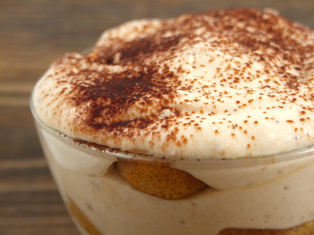 Tiramisu cu piure de castane