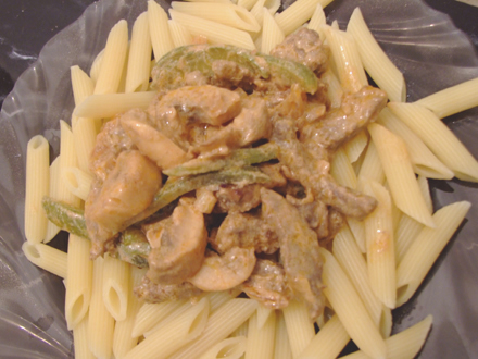Vitel Stroganoff