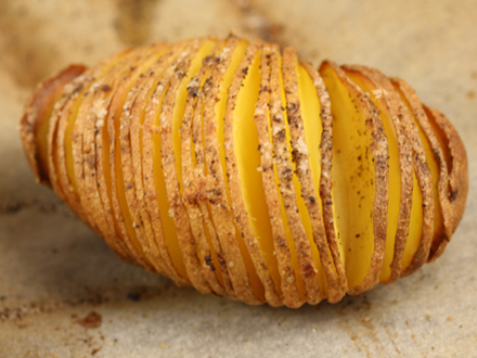 Cartofi Hasselback 