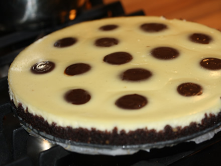 Cheesecake cu ciocolata