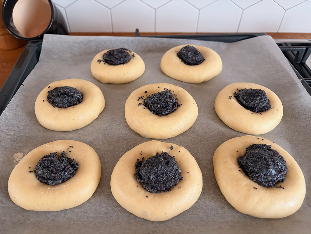 Chiflele umplute cu mac