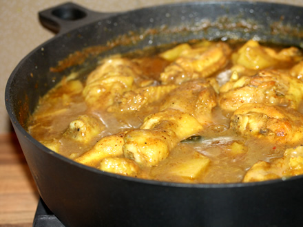 Curry de pui