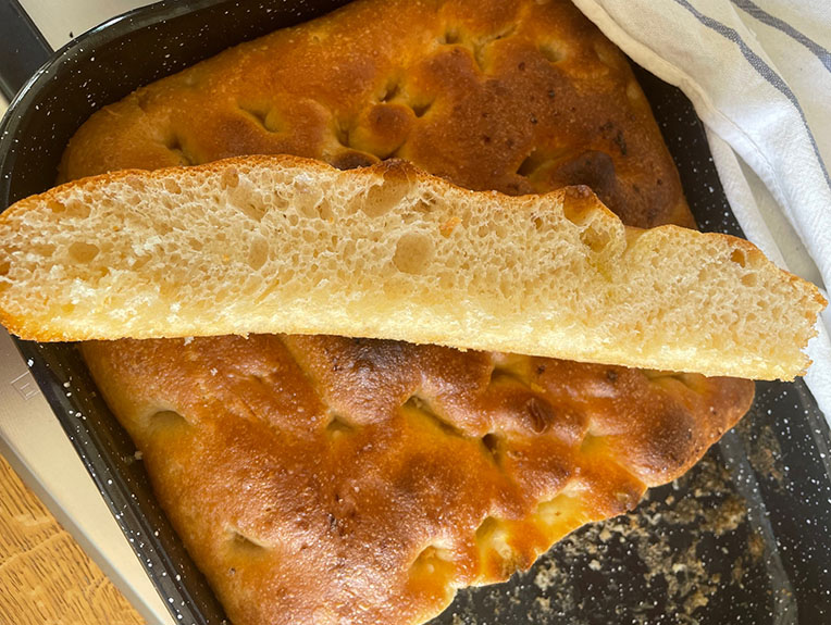 Focaccia coapta