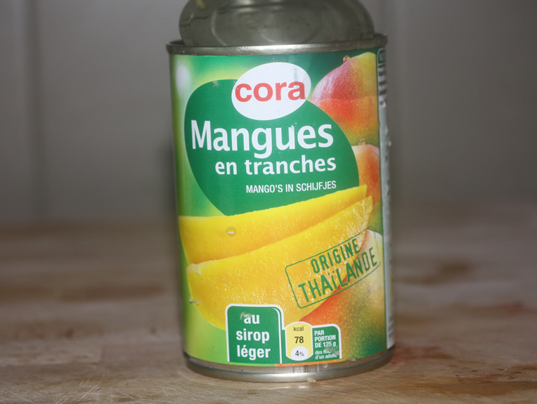 Mango felii in sirop light