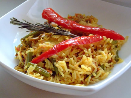 Paella valenciana (Orez cu pui)