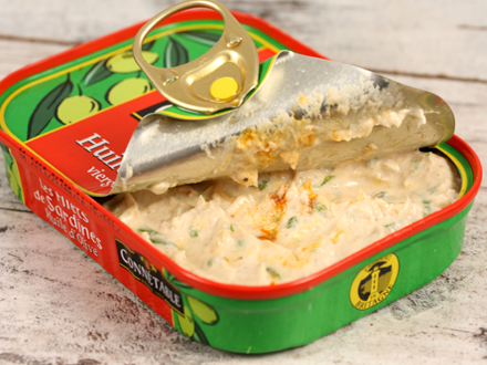Pasta de branza cu sardine