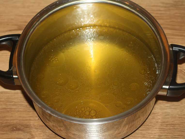 Supa strecurata (aur lichid)