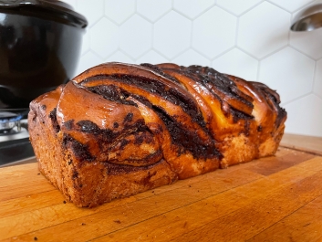 Babka de chocolate