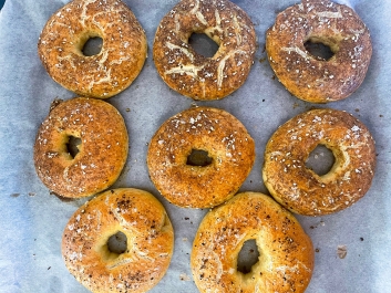Bagel, amerikai perec