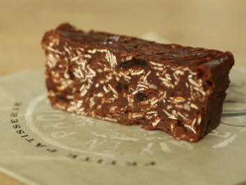 Barritas de chocolate y mantequilla de cacahuete