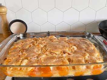 Cobbler de albaricoques