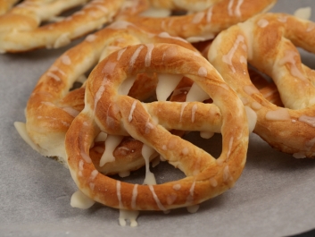 Rosquillas con glaseado de sal
