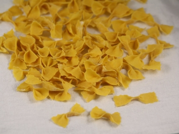 Homemade Farfalle