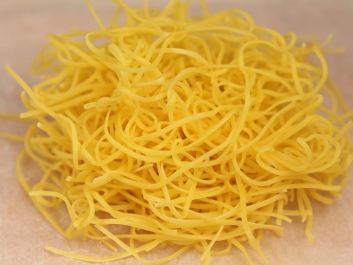 Fideos finos caseros