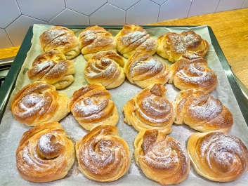 Kardemummabullar, bollos suecos de cardamomo
