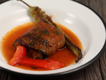 Kebab de berenjenas