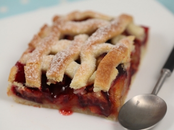 Linzer de ciruelas