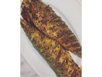 Caballa al horno