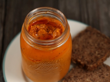 Pat&eacute; de alubias con verduras