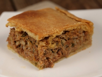 Empanada de carne y arroz