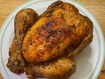 Cajun-H&auml;hnchen aus dem Ofen