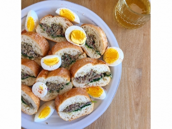 S&aacute;ndwich de sardinas