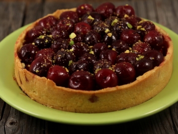 Cherry and Almond Tart
