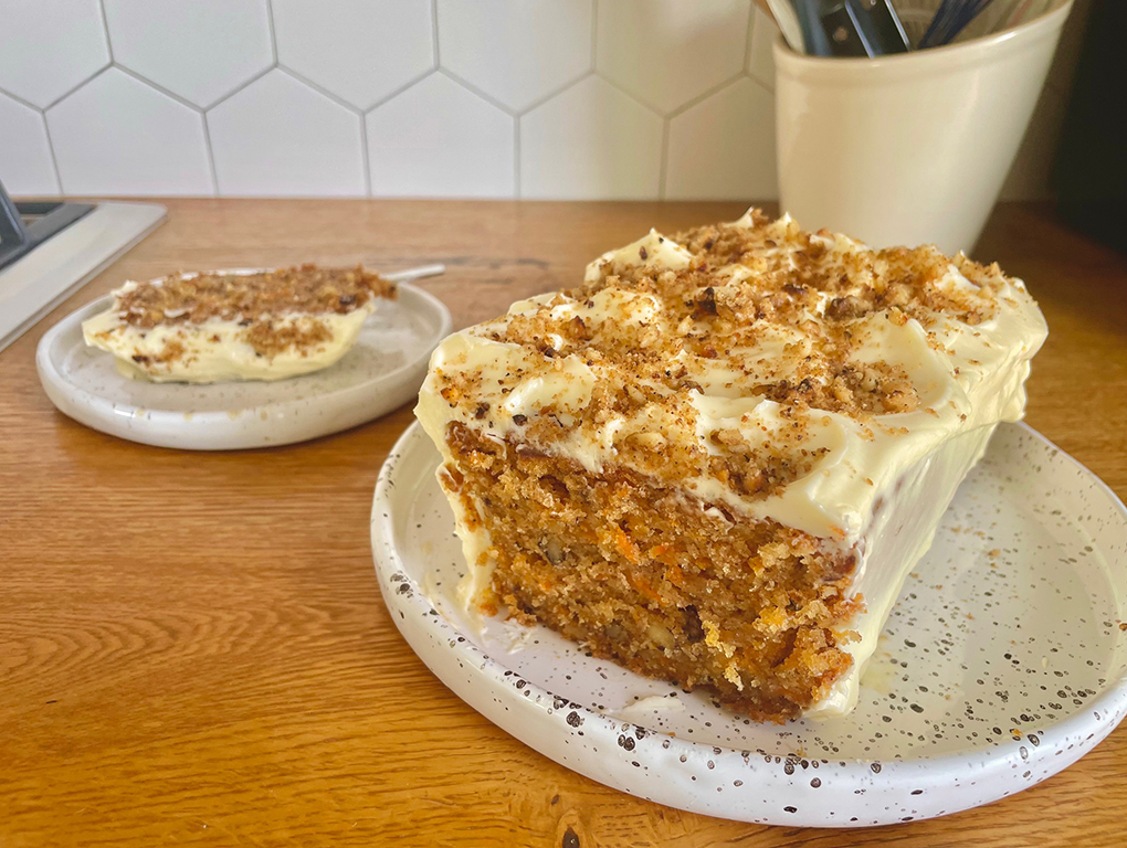 Reteta Chec de morcovi (carrot cake de la Ottolenghi)