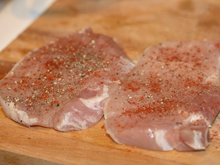 Cotlete de porc la tava - Cotlete condimentate
