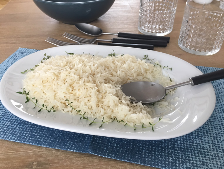 Orez Basmati Cu Unt La Cuptor